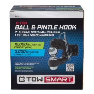 8 Ton Pintle Hook with 2" Ball 16,000 lb
