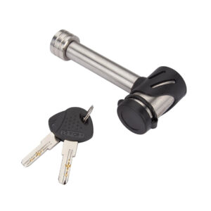1/2 in. Right Angle Locking Hitch Pin with 5/8 in. Sleeve - Stainless