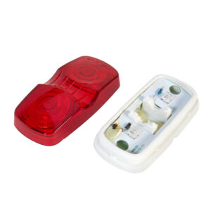ProClass LED Dual Bulb Rectangular Clearance Light - Red