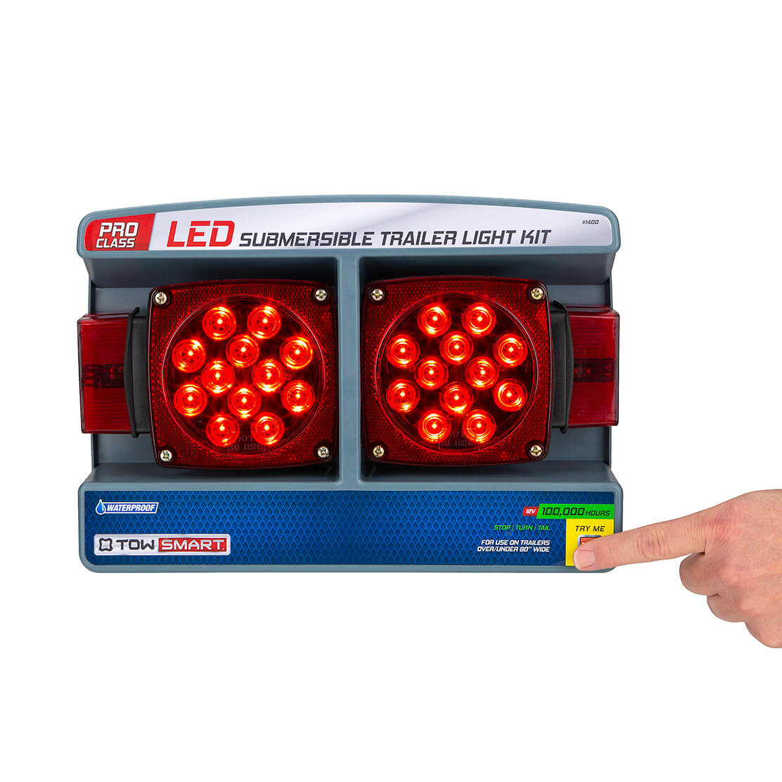 80 in. Over and Under LED Trailer Light Kit TowSmart