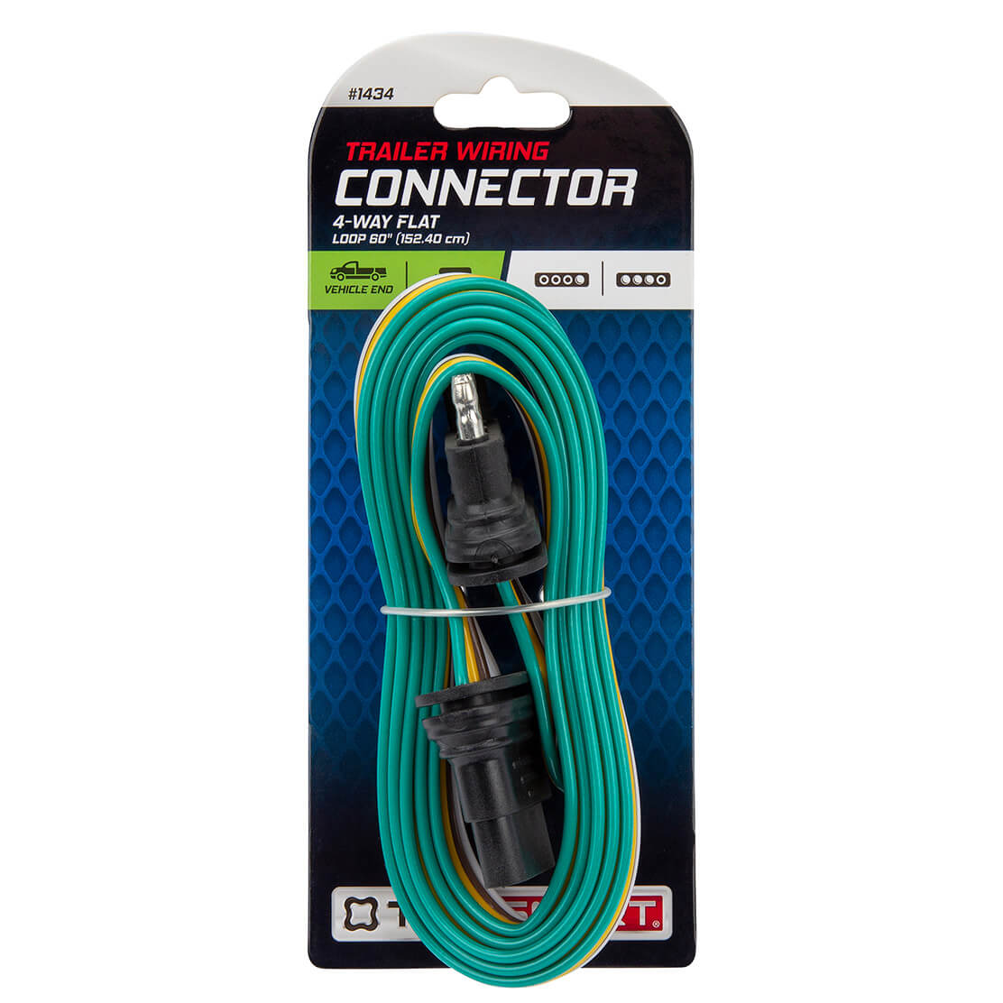 60 in. 4Way Flat Connector TowSmart