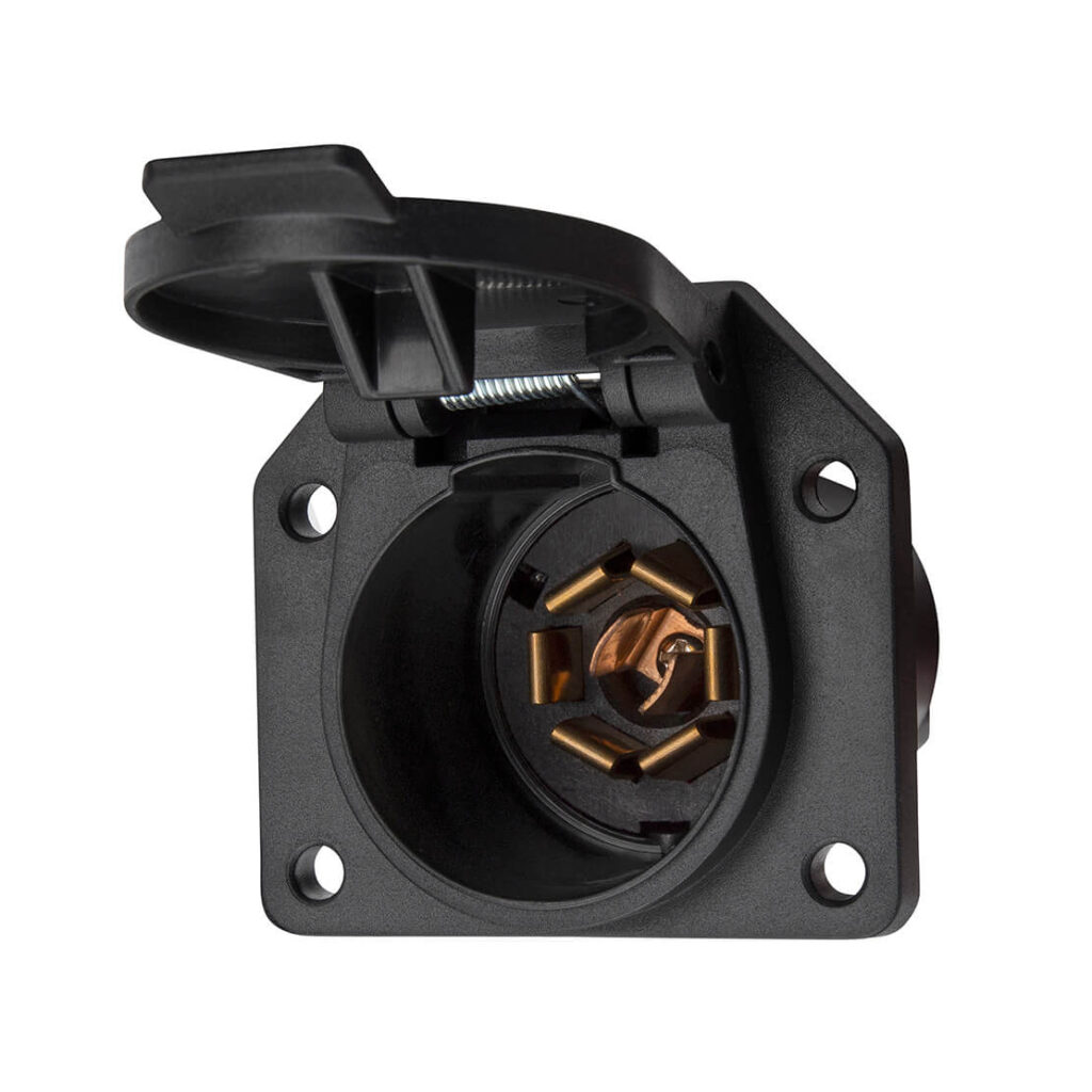 Autoconnector 7 Way Blade Naar 13 Pin Europees - US Auto Naar EU Aanhanger