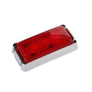 ProClass LED Sealed Clearance Light Kit - Red with Chrome Base