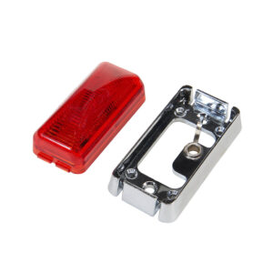ProClass LED Sealed Clearance Light Kit - Red with Chrome Base