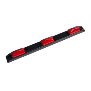 Sealed ID Light Bar - Red w/Black Base