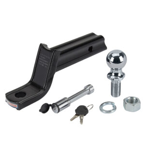 Class 3 5000 lb. "X" Mount Starter Kit with 2 in. Ball, 5/8 in. Locking Pin, 3-1/4 in. Drop x 2 in. Rise Ball Mount