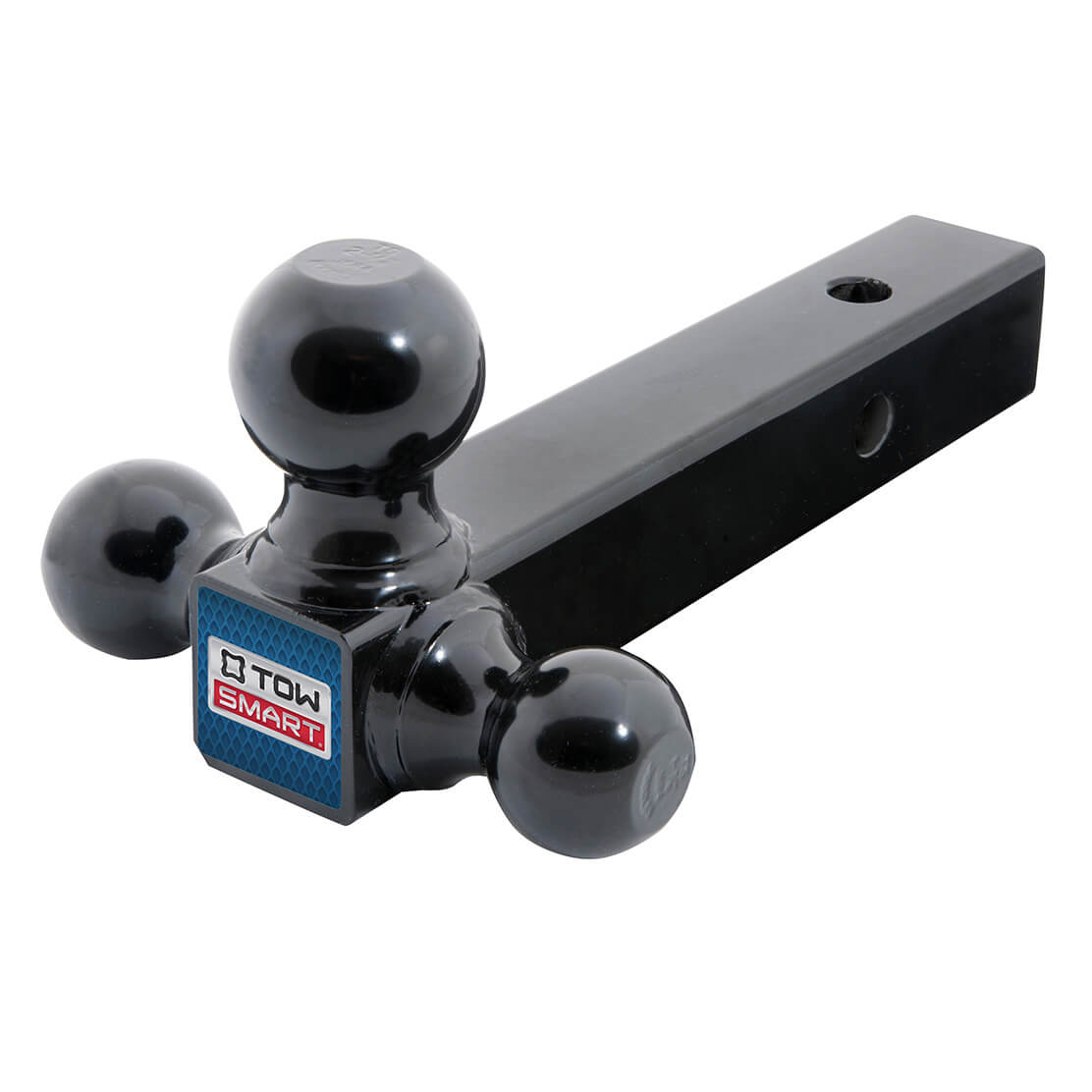 Class 3 Up to 10,000 lb. 1-7/8 in., 2 in, and 2-5/16 in. Ball Diameters  TriBall Adjustable Trailer Hitch Ball Mount - TowSmart
