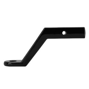Class 4 17,000 lb. 6 in. Drop, 5 in. Rise, 1-1/4 in. Shank Forged Steel Reversible Trailer Hitch Ball Mount