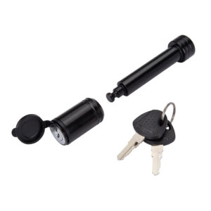 5/8 in. Barrel Style Receiver Lock (Fits 2 in. Receiver, 3 in. Span, Black)