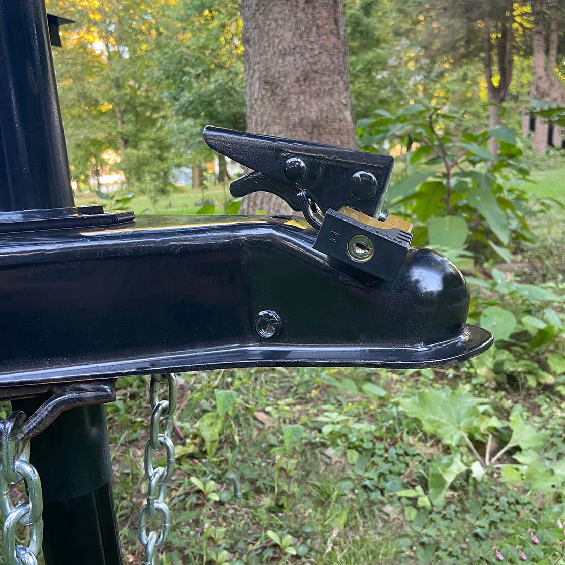 Adjustable Brass Coupler Lock TowSmart