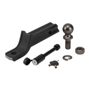 BAJA Collection - Class 3 5,000 lb. Security Kit with 2 in. Ball, 5/8 in. Locking Pin, 2 in. Drop x 3/4 in. Rise Ball Mount
