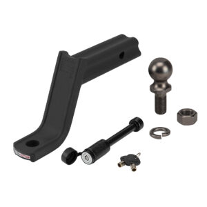 Baja Collection - Class 3 5,000 lb. Security Kit with 2 in. Ball, 5/8 in. Locking Pin, 5-1/4 in. Drop x 4 in. Rise Ball Mount