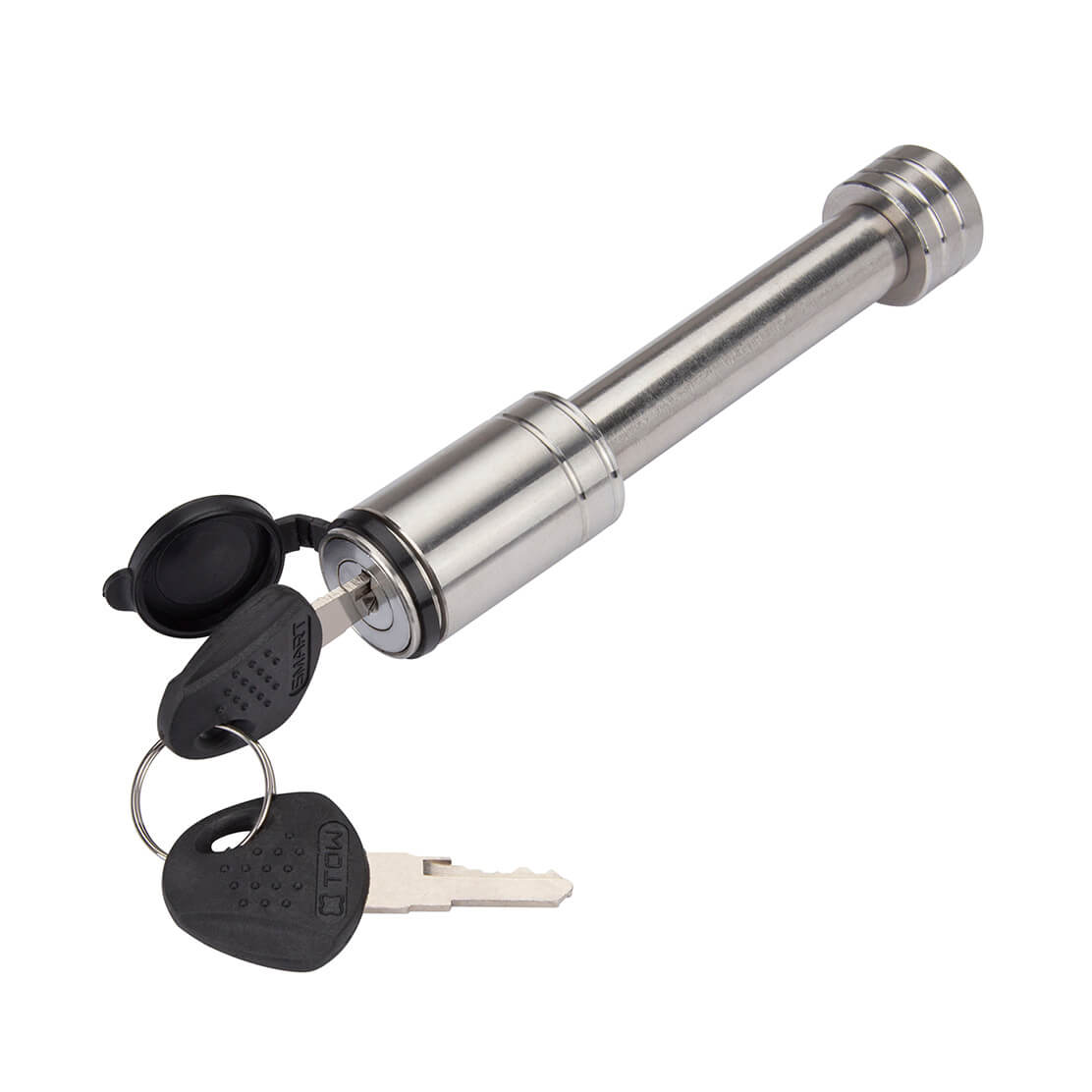 Stainless Barrel Style Receiver Lock (Sleeved) TowSmart