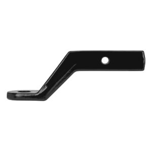 Class 4 17,000 lb. 4 in. Drop, 3 in. Rise, 1-1/4 in. Shank Forged Steel Reversible Trailer Hitch Ball Mount