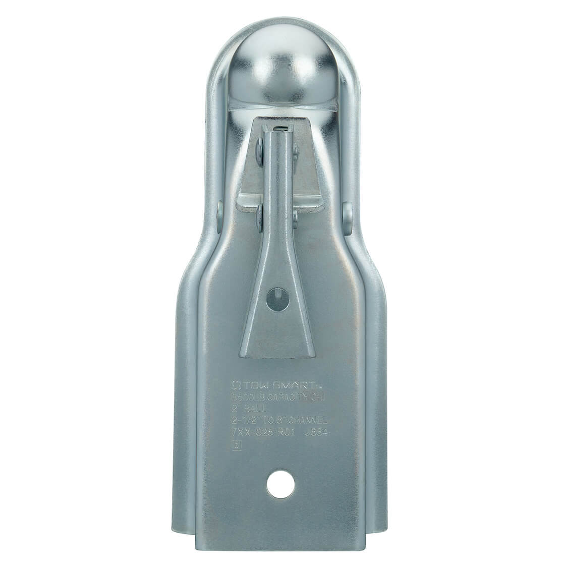 2 in. Ball Coupler with 21/2 in. to 3 in. Adjustable Collars TowSmart